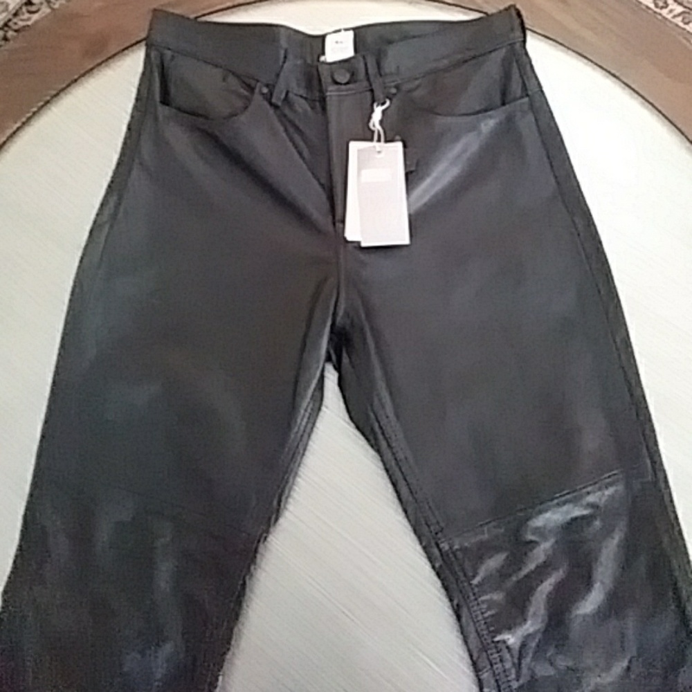 FLASH Weekend Sale!!!!NWT Genuine leather pants